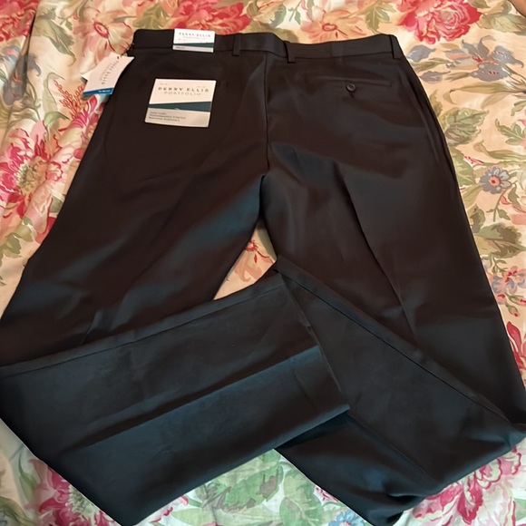 PERRY ELLIS Portfolio Size 34 x 32 Career Trouser Slim Leg $85 NEW - Picture 11 of 12
